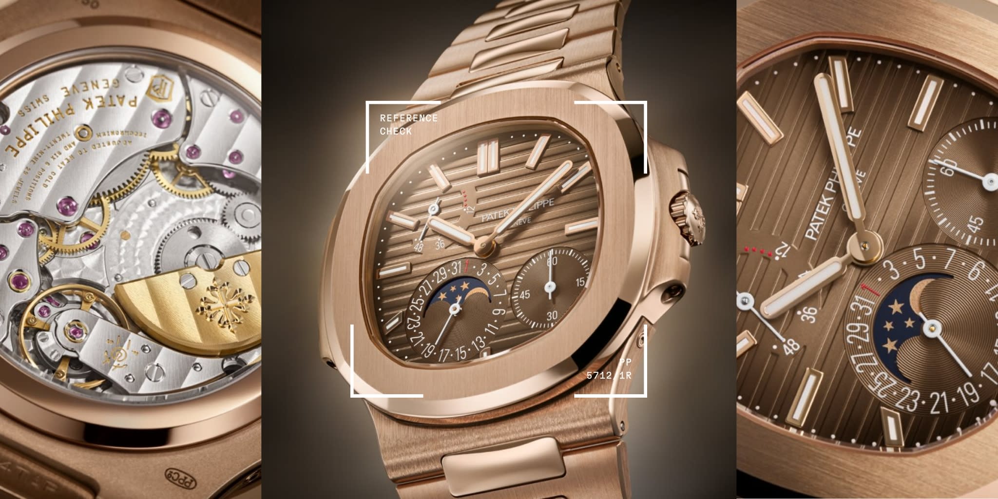 Patek Philippe Nautilus ref. 5712/1R and 5712/1G