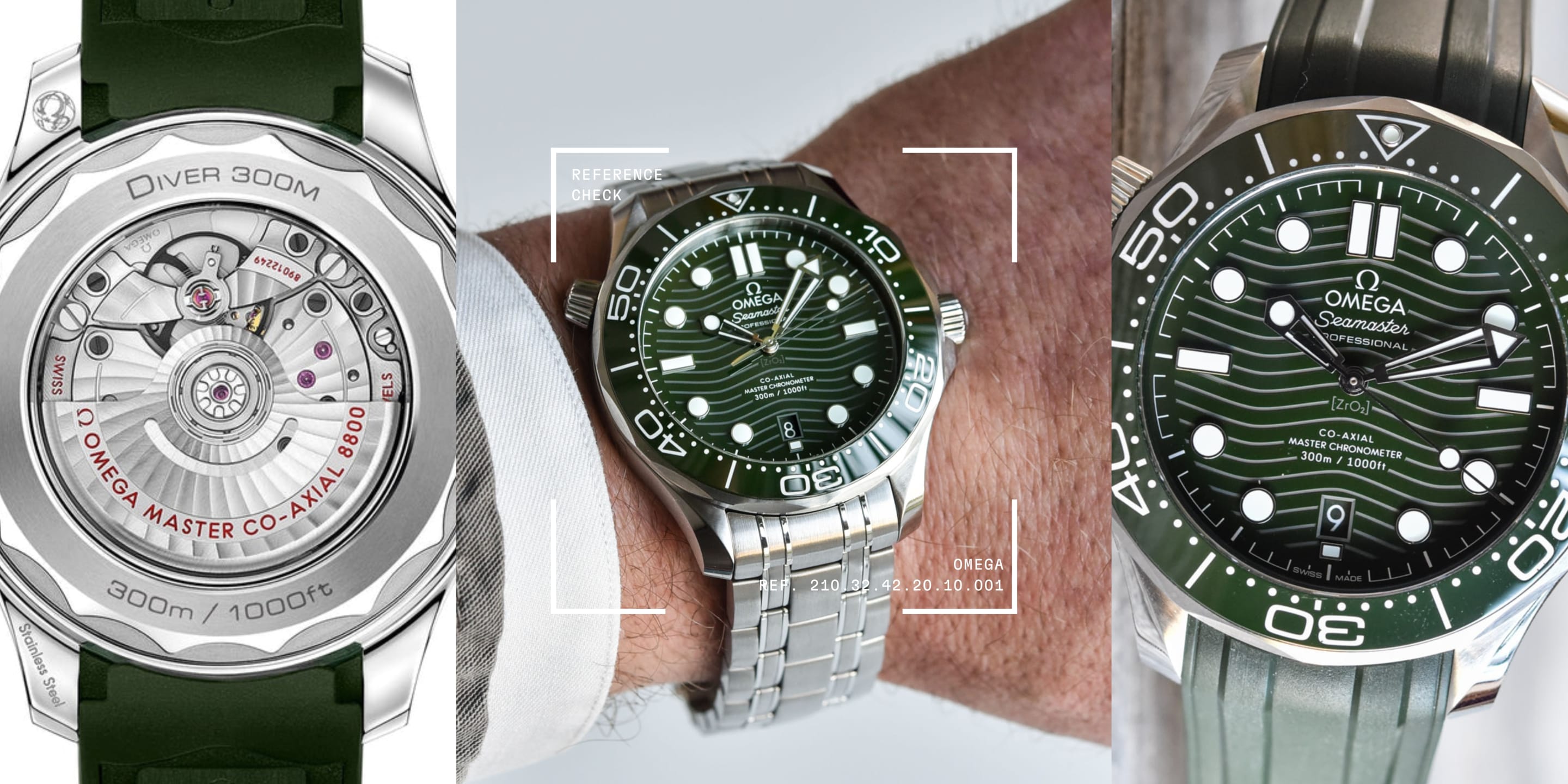 Omega Seamaster 300M ‘Green’ ref. 210.32.42.20.10.001