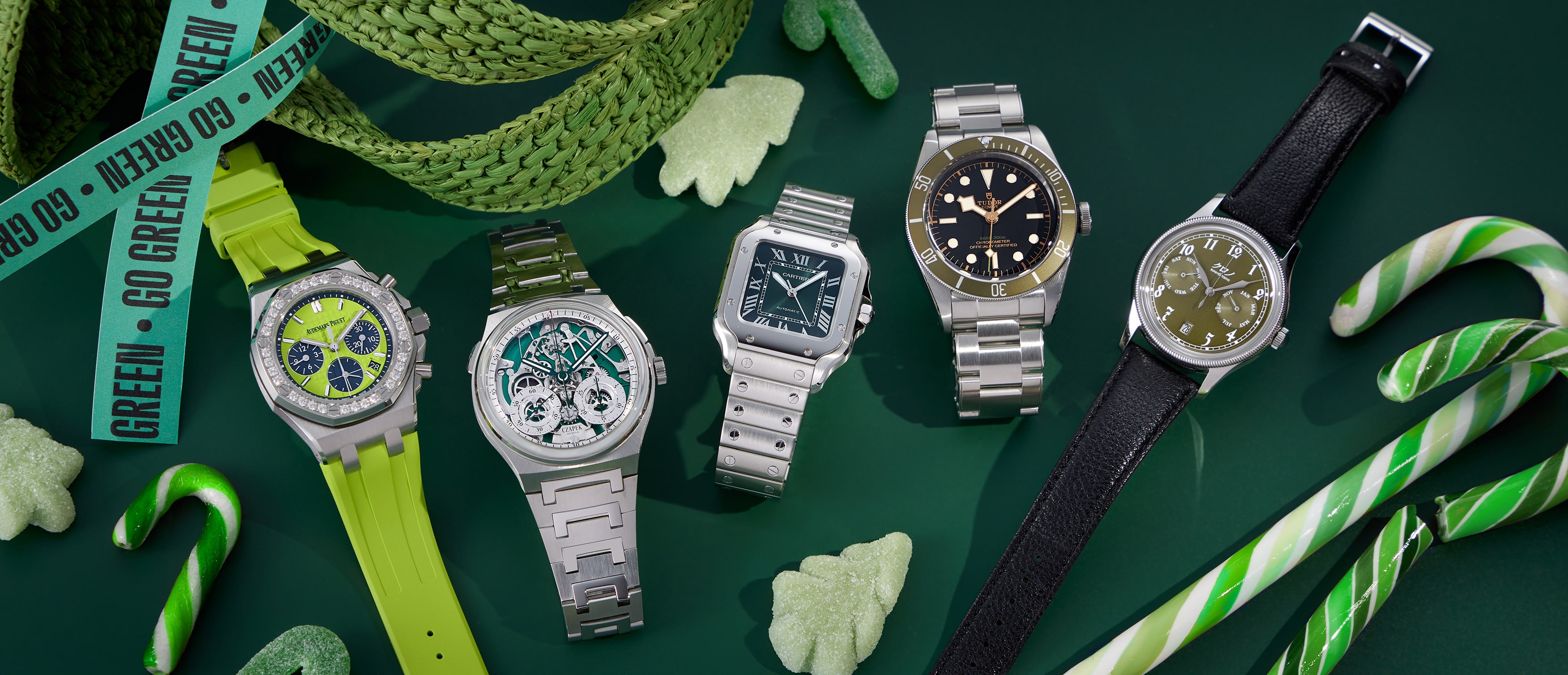 Go Green This Christmas With The Trendiest Timepieces From Wristcheck