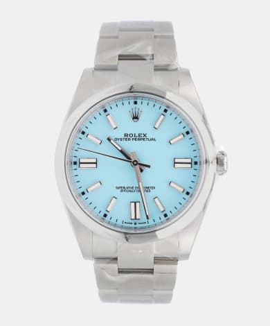 Oyster Perpetual 41 Stainless Steel Turquoise Dial
