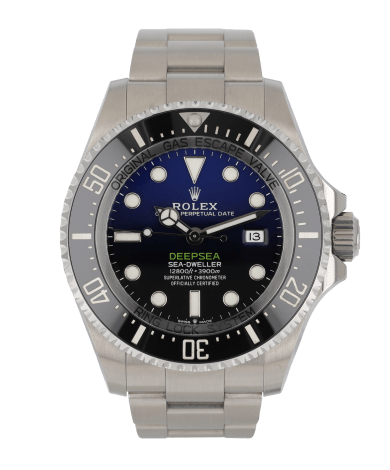 Sea-Dweller Deepsea D-Blue Titanium & Stainless Steel Blue Dial