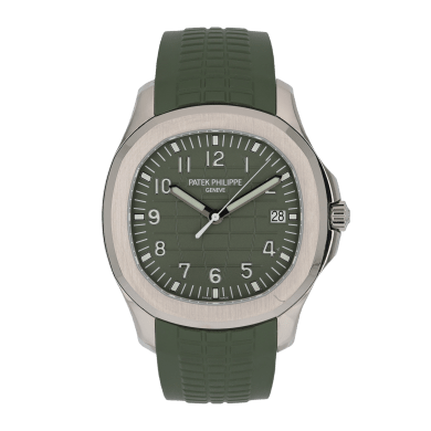 Aquanaut White Gold Green Dial 42mm