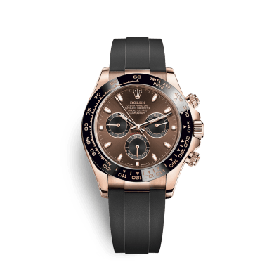 Daytona Rose Gold Oysterflex Brown Dial 40mm