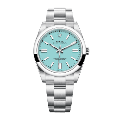 Oyster Perpetual 41 Stainless Steel Turquoise Dial