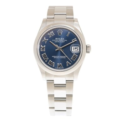 Datejust 31 Stainless Steel Blue Dial