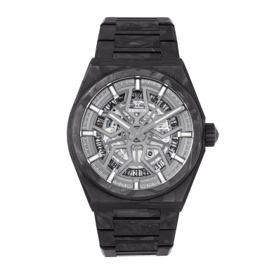 Defy Classic Carbon Skeleton Dial 41mm