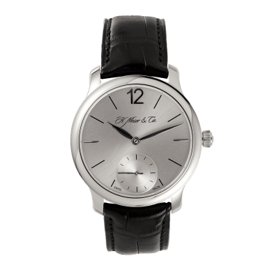 Endeavour Small Seconds Mayu White Gold Silver Dial