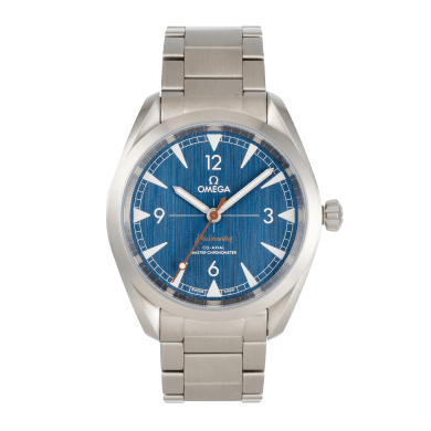 Railmaster 40 Stainless Steel Blue Dial