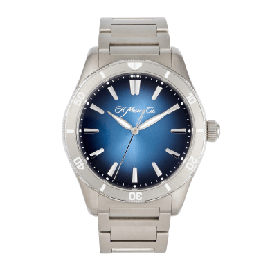 Pioneer Centre Seconds Stainless Steel Blue Dial