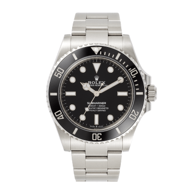 Submariner No-Date Stainless Steel Black Dial
