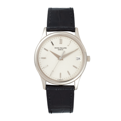 Calatrava White Gold White Dial