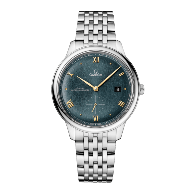 De Ville 41 Small Seconds Chronometer Stainless Steel Green Dial