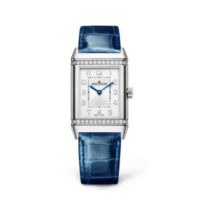 Reverso Classic Duetto Stainless Steel Diamond Grey Dial