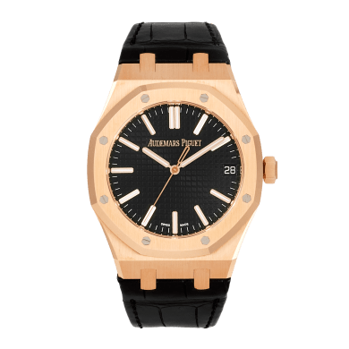 Royal Oak 41 Selfwinding Rose Gold Black Dial