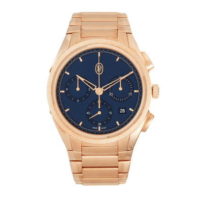 Tonda PF 42 Chronograph Rose Gold Blue Dial