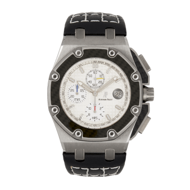 Royal Oak Offshore 42 "Juan Pablo Montoya" Titanium Silver Dial