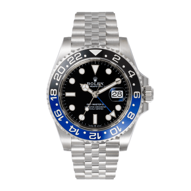 GMT-Master II Steel Jubilee Black Dial "Batgirl" 40mm