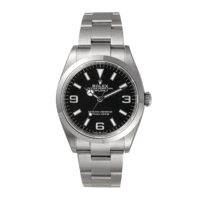 Explorer 36 Stainless Steel Black Dial