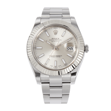 Datejust II Stainless Steel Silver Dial