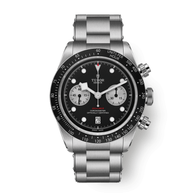 Heritage Black Bay Chrono Stainless Steel Black Dial