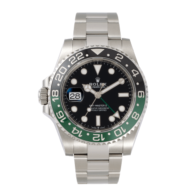 GMT-Master II Stainless Steel Black Dial "Sprite"