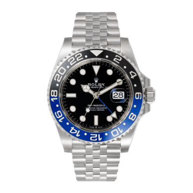 GMT-Master II Stainless Steel Jubilee Black Dial "Batgirl"