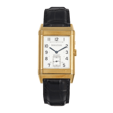 Reverso Duoface Day Night Yellow Gold White Dial