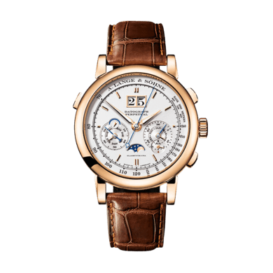 Datograph 41 Perpetual Calendar Chronograph Rose Gold Silver Dial