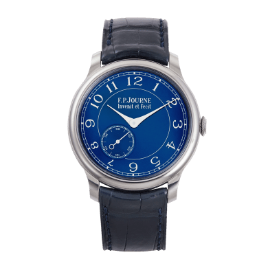 Chronometre Bleu 39 Tantalum Blue Dial