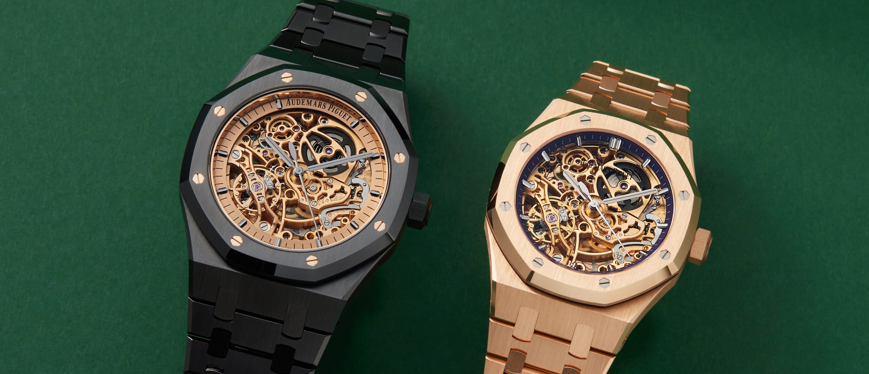 Audemars Piguet Reaffirms Its Mastery of Openworking With These Two New Royal Oaks