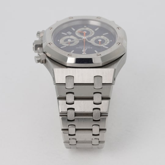 Royal Oak Chronograph Stainless Steel Blue Panda Dial condition photo