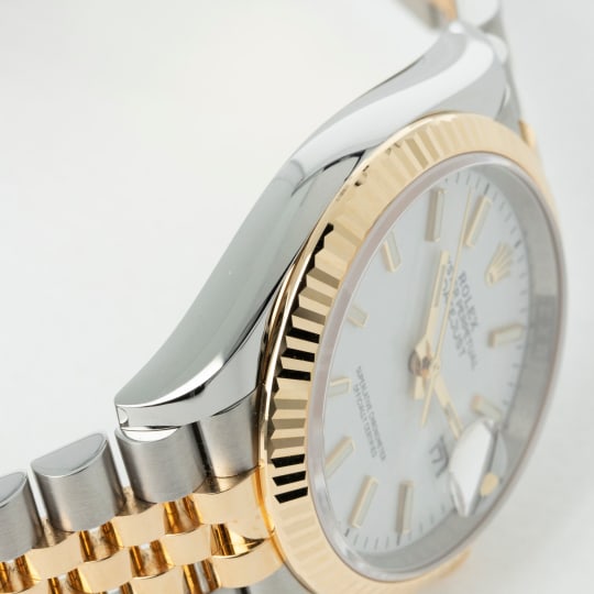 Datejust Two-toned White Dial condition photo