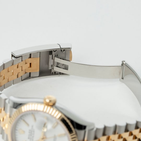 Datejust Two-toned White Dial condition photo