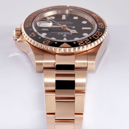 GMT-Master II Rose Gold Black Dial condition photo