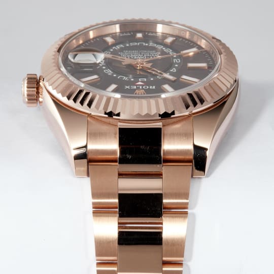 Sky-Dweller Everose Gold Dark Rhodium Dial condition photo