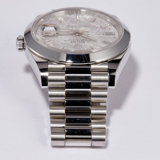 Day-Date 40 Platinum Meteorite Dial condition photo