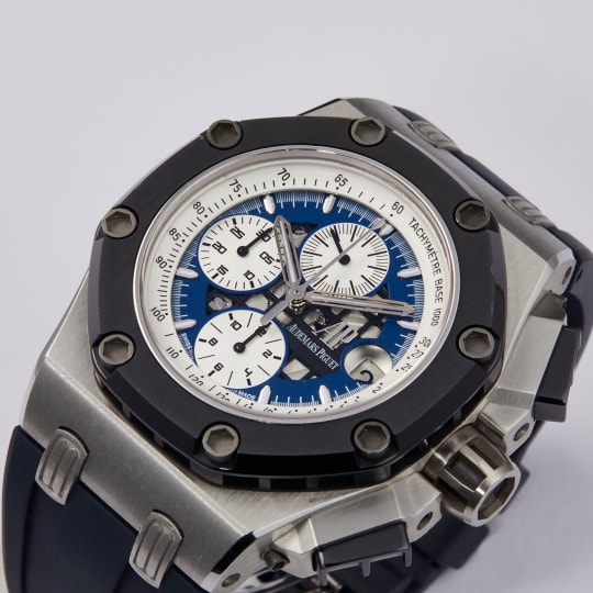 Royal Oak Offshore Rubens Barrichello II Platinum condition photo