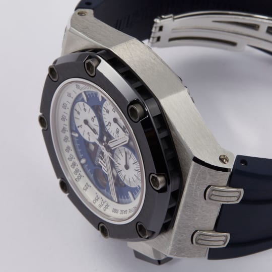 Royal Oak Offshore Rubens Barrichello II Platinum condition photo