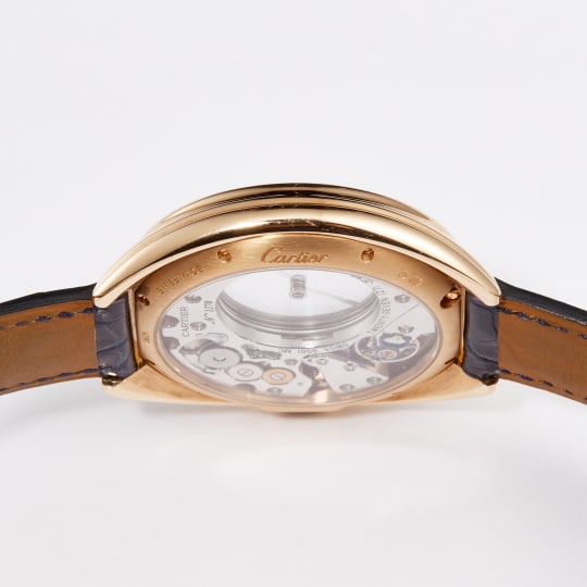 Clé de Cartier 41 Mysterious Hours Rose Gold Skeleton Dial condition photo