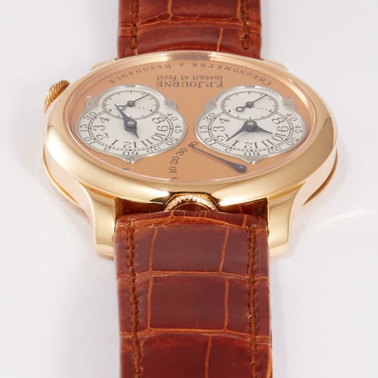 Chronomètre à Résonance Rose Gold White Dial condition photo