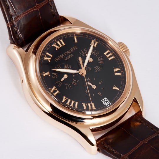 Complications Annual Calendar Rose Gold Black Dial condition photo