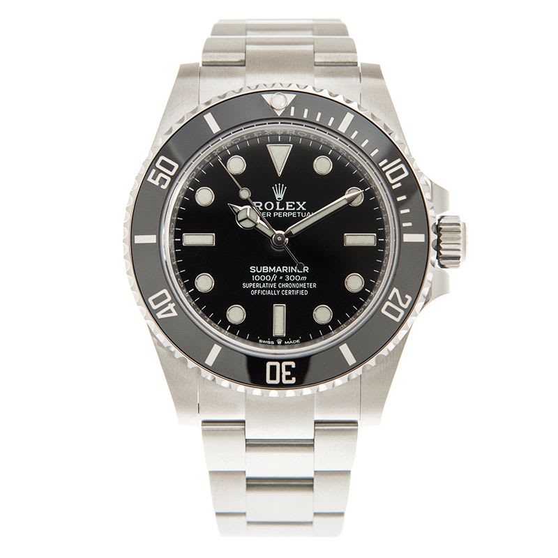 Submariner No-Date Stainless Steel Black Dial Product Image
