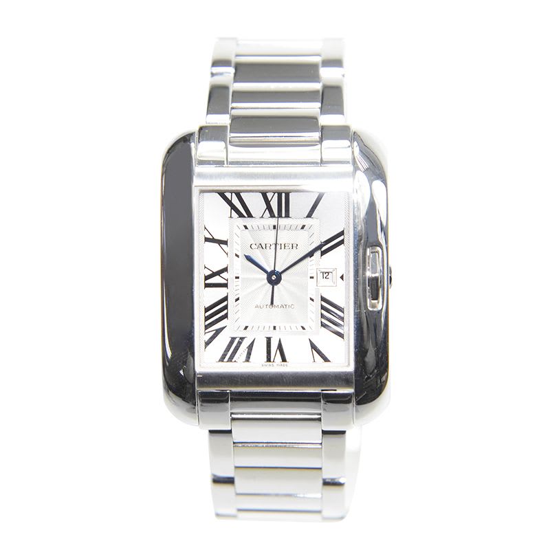 Tank Anglaise White Gold Silver Dial Product Image