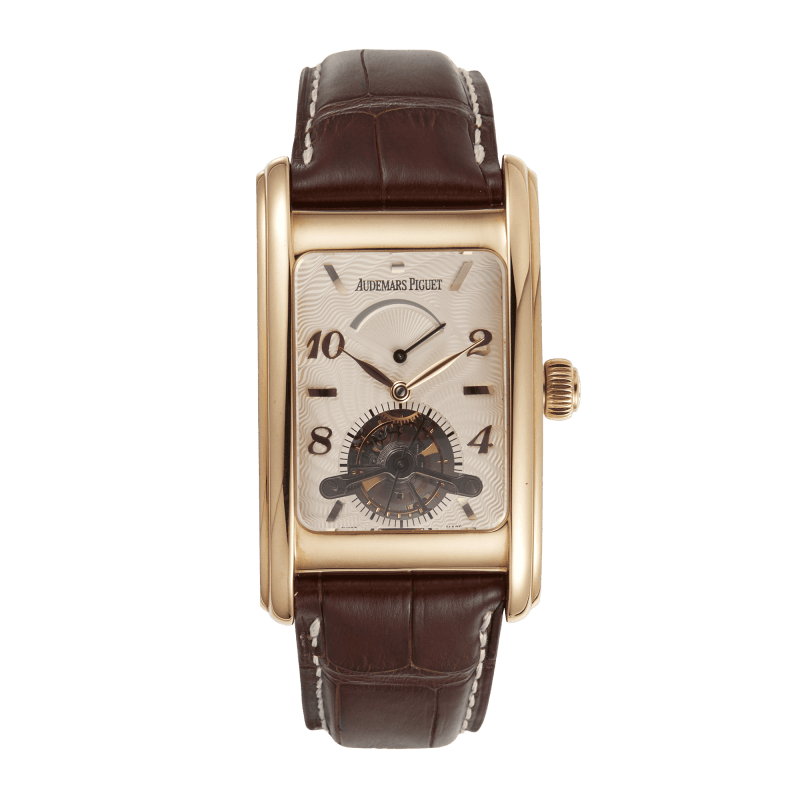 Edward Piguet Tourbillon Rose Gold Silver Dial Product Image