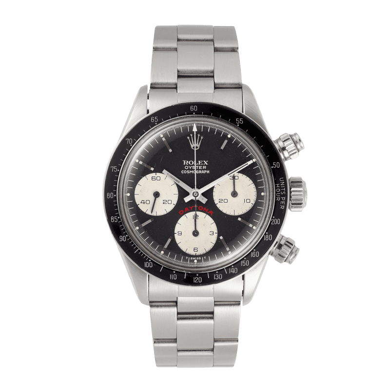 Daytona "Big Red" Stainless Steel Black Dial  Product Image