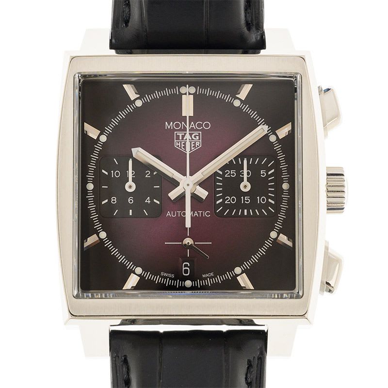 Monaco Calibre Heuer 02 Stainless Steel Purple Dial Product Image