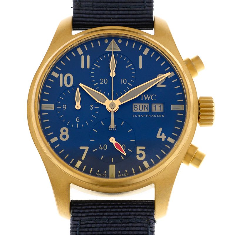 Pilot's Watch Chronograph 41 Bronze Blue Dial Product Image