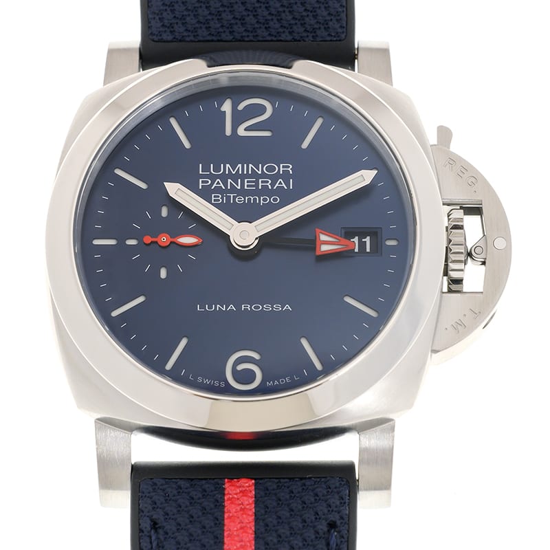 Luminor 1950 BiTempo Luna Rossa Stainless Steel Blue Dial Product Image