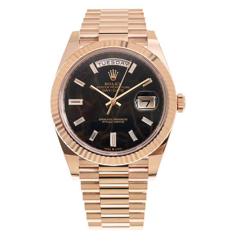 Day-Date 40 Rose Gold Eisenkiesel Dial Product Image