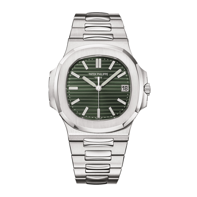 Nautilus Stainless Steel Green Dial Product Image